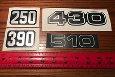 Husqvarna displacement decals for sale  Carlisle