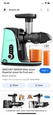 Amzchef slow juicer for sale  MARLBOROUGH