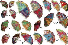 Traditional Indian Decorative Sun Shande Umbrella parasol Wholesale Lot 20 PC na sprzedaż  Wysyłka do Poland