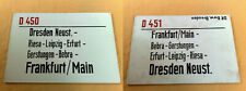 ZLS DR D 450 D 451 Dresden Neust. - Gerstungen - Bebra - Frankfurt/Main uz. comprar usado  Enviando para Brazil