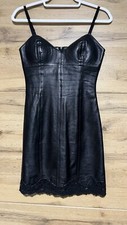 Minikleid echt leder gebraucht kaufen  Hainburg