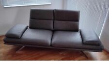 Sofa softleder grau gebraucht kaufen  Schongau