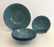 Blue speckled enamelware for sale  Saint Charles