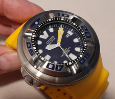 CITIZEN ECO-DRIVE ECOZILLA BJ8058-06L MOSTRADOR AZUL, ESTADO PERFEITO comprar usado  Enviando para Brazil