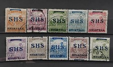 1918 yugoslavia francobolli usato  Muggia