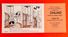 Chaland carton invitation d'occasion  Nancy-