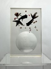 Vintage acrylic paperweight for sale  ELY