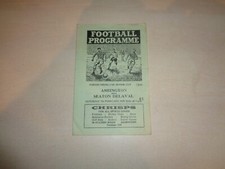 Football programme northumberl for sale  DUNS