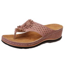 Novos Chinelos Femininos Tanga Sandálias Arco Suporte Almofada Chinelos de Verão Sapatos comprar usado  Enviando para Brazil