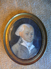 Ancien portrait miniature d'occasion  Maussane-les-Alpilles