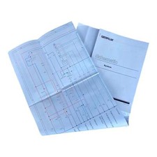 Manuale servizio schema usato  Spedire a Italy