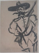 Luigi spazzapan inchiostro usato  Urbino