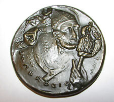 Medaglia s.ambrogio artista usato  Capizzi