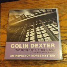 Colin dexter riddle for sale  REDCAR