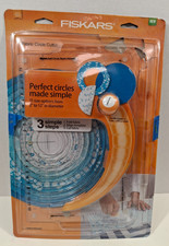 Cortador de tecido Fiskars círculo cortes 2" -12" círculos perfeitos tecido modelo artesanato comprar usado  Enviando para Brazil
