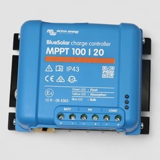 Usado, Controlador de carga solar Victron Energy BlueSolar MPPT 100/20 12/24/48V comprar usado  Enviando para Brazil