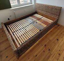 Elegantes rattan bett gebraucht kaufen  München