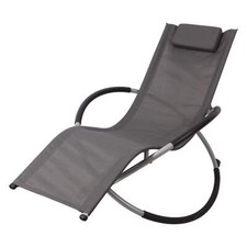 Chaise longue grise d'occasion  Expédié en France