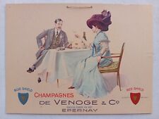 Ancien carton publicitaire d'occasion  France