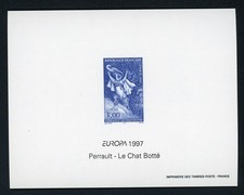 1997 feuillet dentelé d'occasion  France
