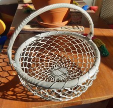 Korb landhaus metallkorb gebraucht kaufen  München