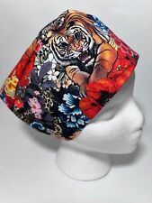 Usado, Boné esfoliante de tigre quimioterapia chapéu enfermeira médico navio rápido florida vendedor animal comprar usado  Enviando para Brazil