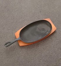 Cast iron sizzle for sale  WORKSOP