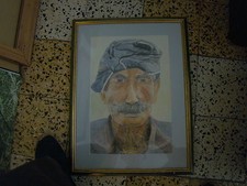 Aquarelle portrait homme d'occasion  Nice-