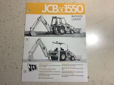 Retroescavadeira JCB 3C 1550 6 PÁGINAS 1984 comprar usado  Enviando para Brazil