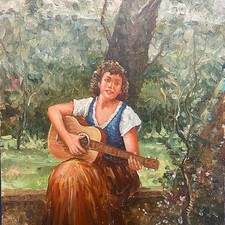 Bellissimo quadro olio usato  Italia