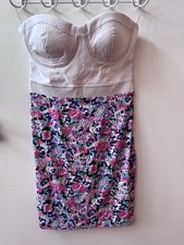 Lipsy strapless white for sale  LONDON