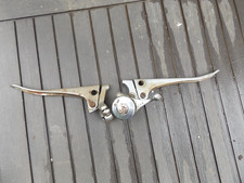 PAR DE ALAVANCAS VINTAGE VETERANO MOTOCICLETA COMBINAÇÃO AMAL 1" BSA NORTON TRIUMPH comprar usado  Enviando para Brazil