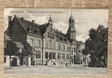 cpa Schneidemühl Postamt Wilhelmplatz  Pila - Provinz Posen Feldpost 14-18, używany na sprzedaż  Wysyłka do Poland