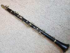 Clarinete antigo de madeira furo aberto BB 2 anéis, fabricante ilegível comprar usado  Enviando para Brazil