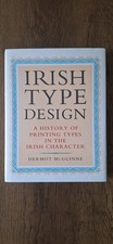 Usado, Irish Type Design Hb Book By Dermot McGuinne 1992 Rare Book comprar usado  Enviando para Brazil