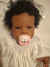 Reborn baby african usato  Alba