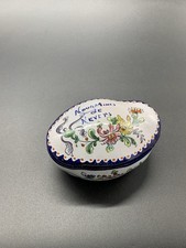 Ancienne boite faience d'occasion  Pont-de-l'Arche