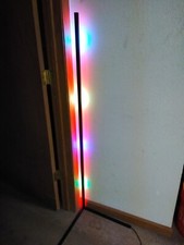 Lâmpada de assoalho de canto Tacahe - RGB mudança de cor luz de humor LED regulável piso moderno comprar usado  Enviando para Brazil