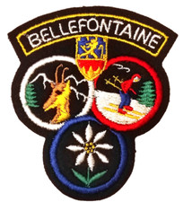 Ecusson ski bellefontaine d'occasion  Épinay-sous-Sénart