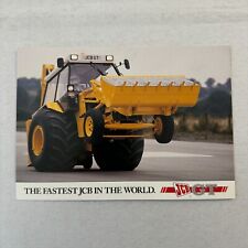 Equipamento de construção retroescavadeira JCB cartão postal de corrida de arrasto publicidade Chevy V8 comprar usado  Enviando para Brazil