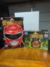 Casco Mighty Morphin Power Rangers Legacy Morpher y autografiado Red Ranger segunda mano  Embacar hacia Mexico