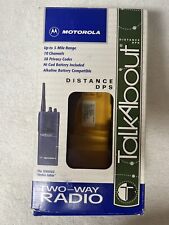 Rádio bidirecional Motorola Talkabout Distance DPS P24SRX03G2AA amarelo sem fio 5 milhas comprar usado  Enviando para Brazil