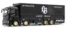 MITSUBISHI Fuso Super Great - Wózek skrzydłowy - LBWK czarny - GCD 1:64 na sprzedaż  Wysyłka do Poland