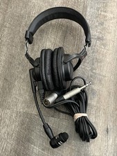 Fone de ouvido supra-auricular Audio-Technica Broadcast estéreo com fio preto BPHS1 comprar usado  Enviando para Brazil