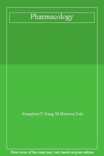 Pharmacology humphrey rang for sale  Shipping to Ireland