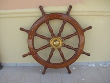 Ruota timone legno usato  Bagheria