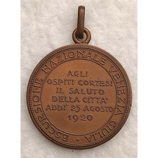 Medaglia escursione naz. usato  Alessandria