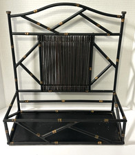 Black metal faux for sale  Houston