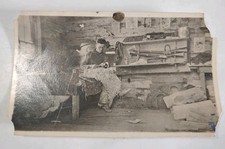 Foto antiga Howard Ranch CO casa de beliche arma limpeza búfalo chaps 2,5x4 cowboy comprar usado  Enviando para Brazil