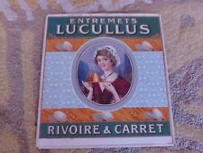 Carton publicitaire lithograph d'occasion  Marseille I